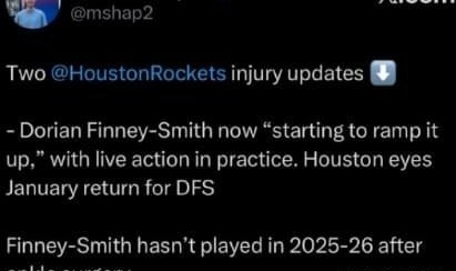 开云官网-火箭高歌猛进连迎利好，两锋线轮换接近复出，三环节继续提升？